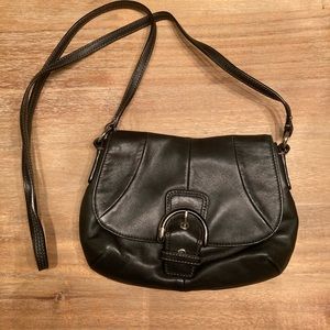 Black Coach Crossbody Purse